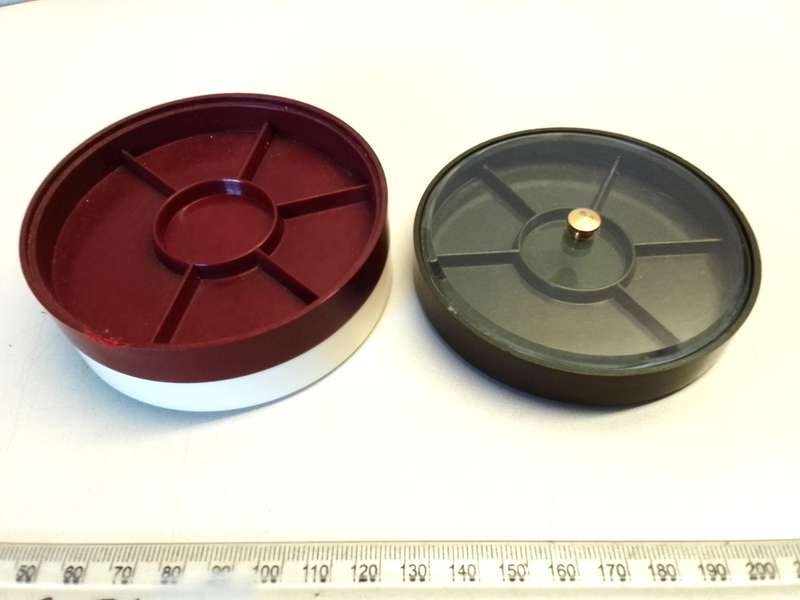 Watch part storage containers