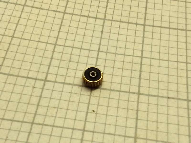 Omega gold crown - 4.5mm