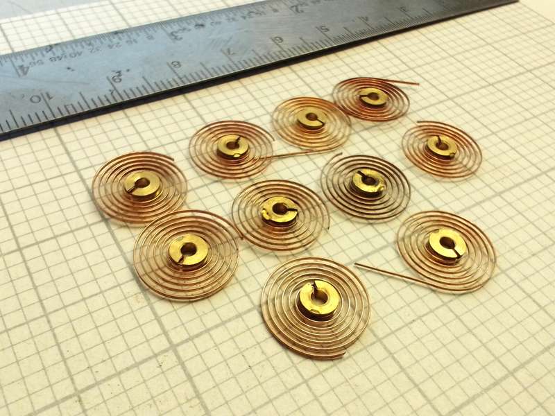 10 x hairsprings