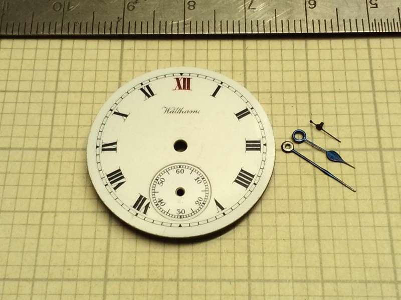 WALTHAM - 28mm dial with set of hands