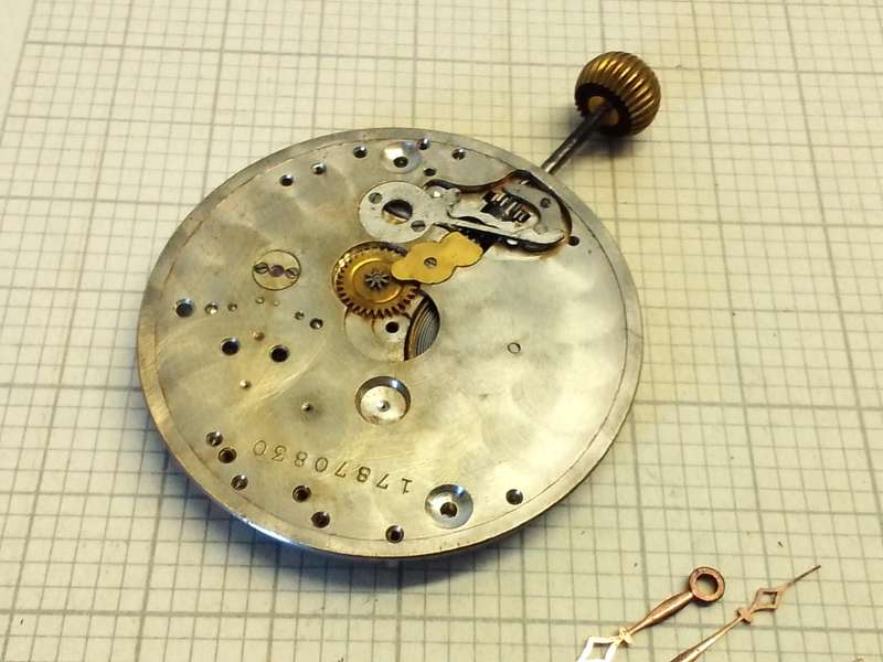 Parts for Cyma R971 pocket watch