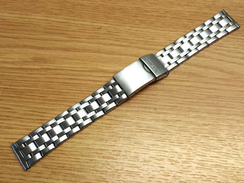 CITIZEN - used 20mm stainless steel bracelet