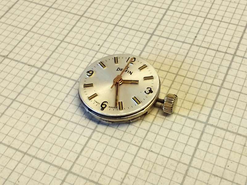 EDOX ETA 2840 movement - works