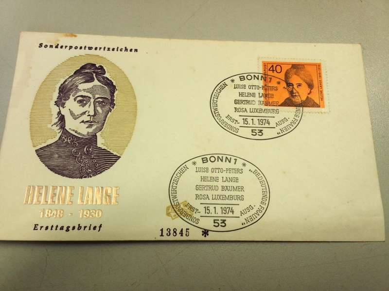 First day edition German stamps - 1970s