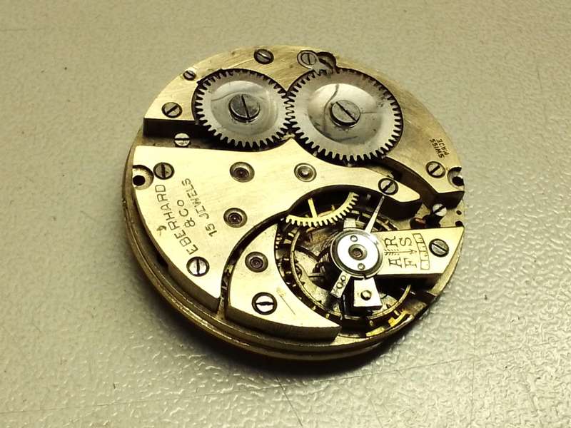 EBERHARD & CO. - 29mm pocket watch movement - parts/repair