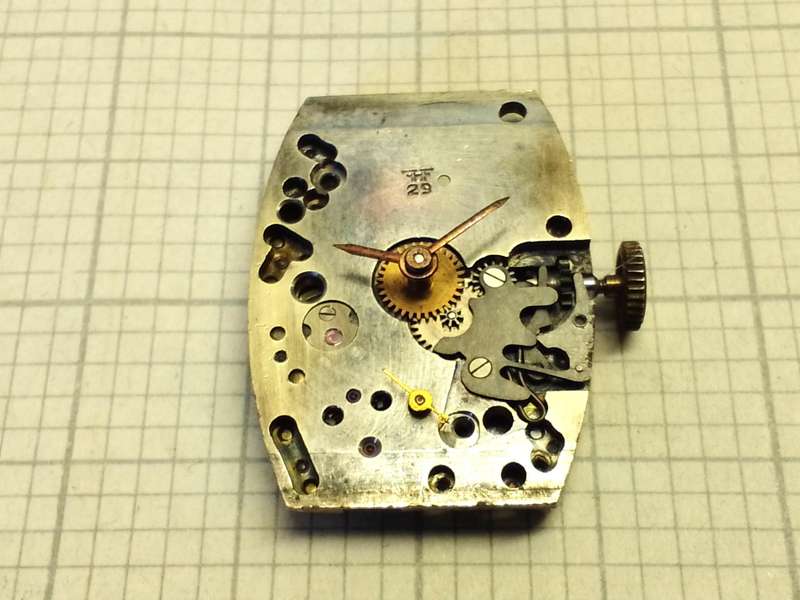 FHF 29 tank watch movement - parts/repair