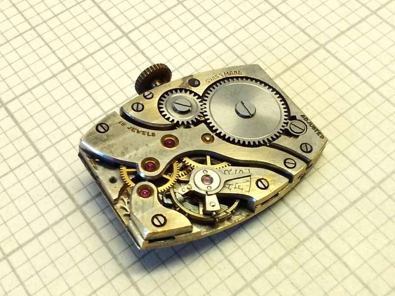 FHF 29 tank watch movement - parts/repair