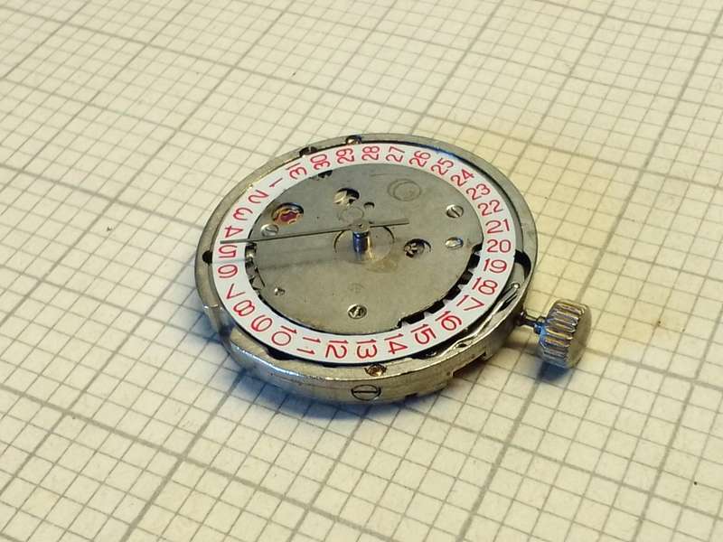 Unbranded 26mm watch movement - works