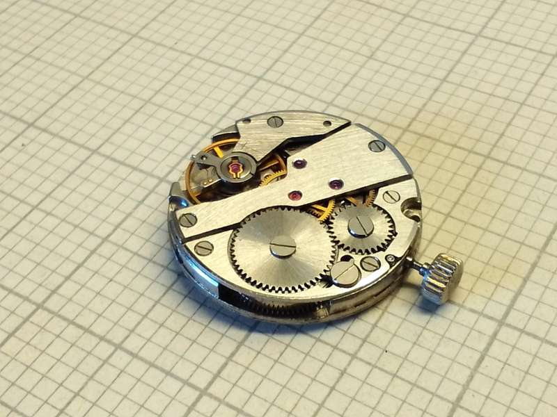 Unbranded 26mm watch movement - works