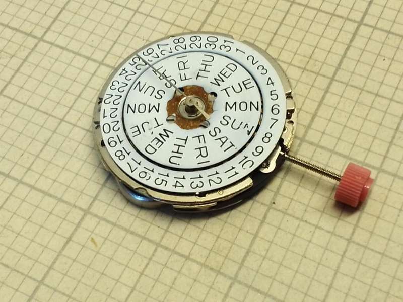 PRESTIGE WATCH CO. 26mm day/date  quartz movement