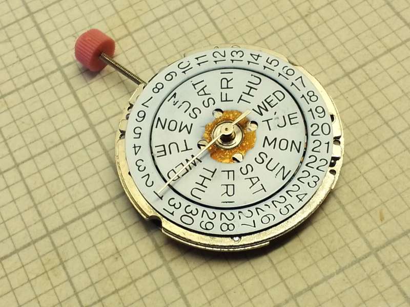 PRESTIGE WATCH CO. 26mm day/date  quartz movement