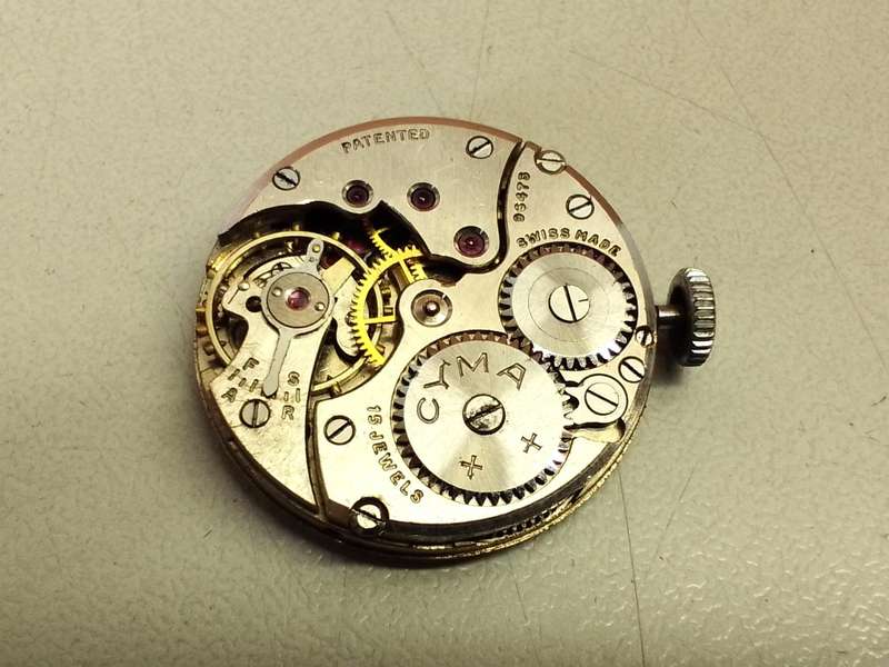 CYMA 23.5mm movement - parts/repair