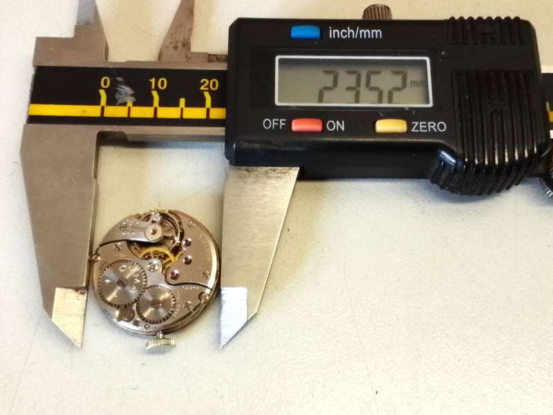 CYMA 23.5mm movement - parts/repair