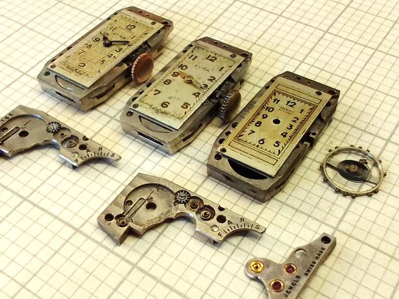 CYMA 344 movements - parts/repair