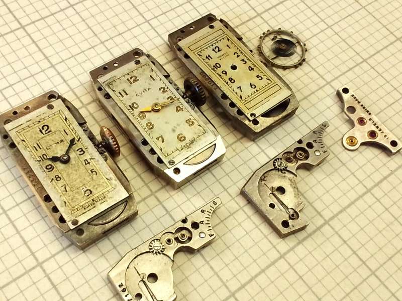 CYMA 344 movements - parts/repair