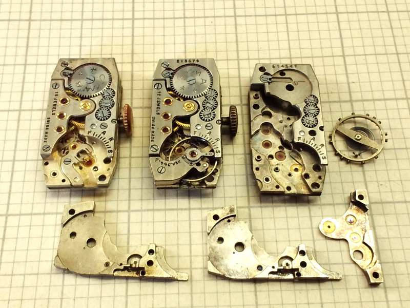 CYMA 344 movements - parts/repair