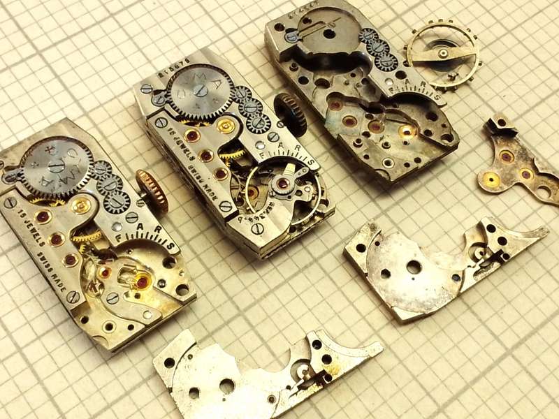 CYMA 344 movements - parts/repair
