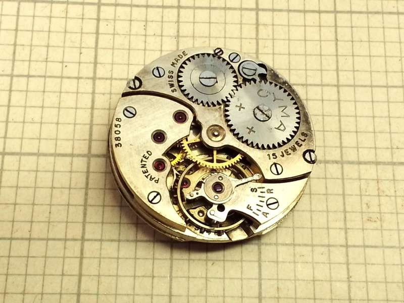 CYMA 23.6mm movement - parts/repair