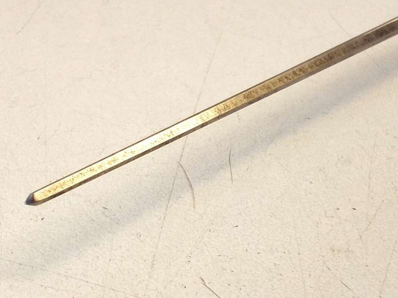 Watchmakers cutting broach - 3mm