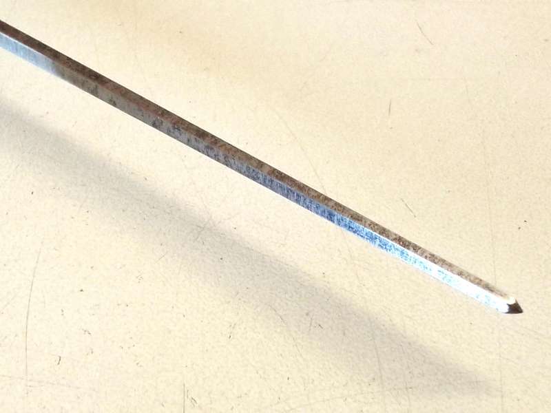 Watchmakers cutting broach - 3mm