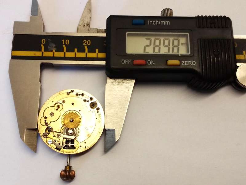 29mm pocket watch movement - parts/repair