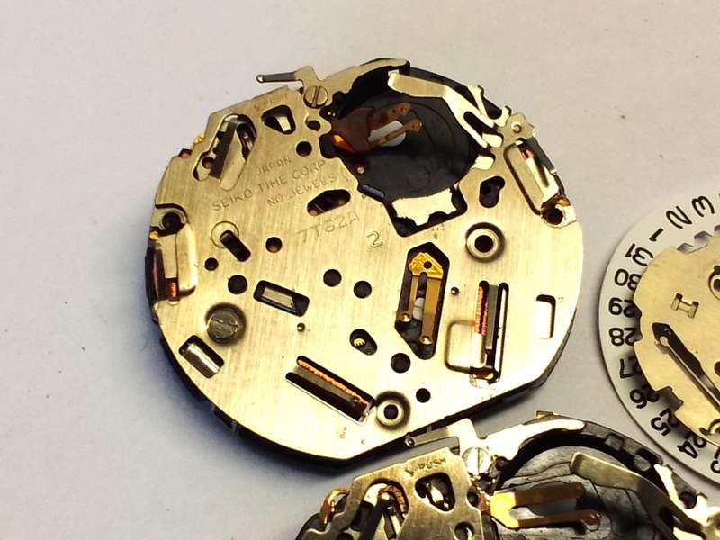 SEIKO 7T62A movements - parts/repair