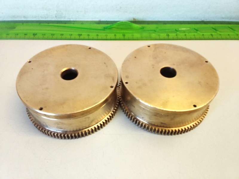 Large size clock mainspring barrels