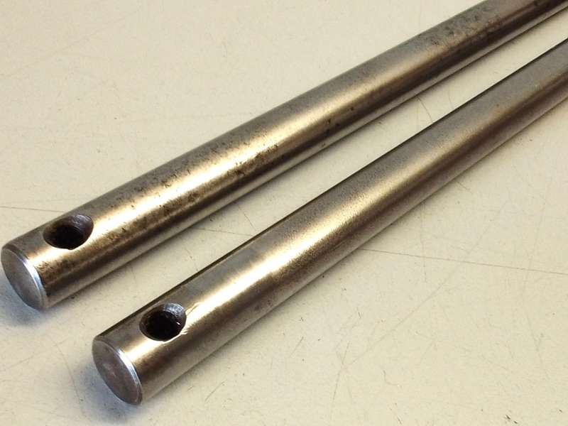 Lathe bed rails for Emco Unimat sl