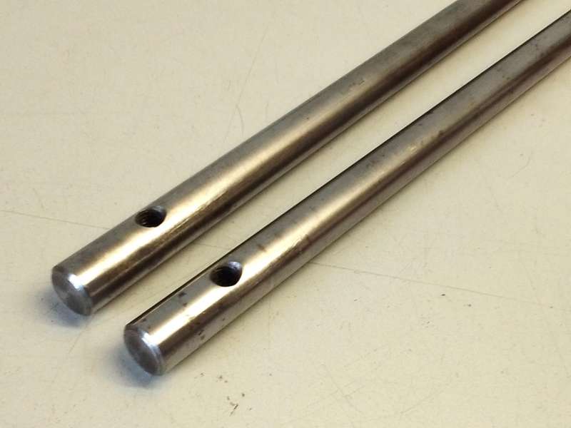Lathe bed rails for Emco Unimat sl