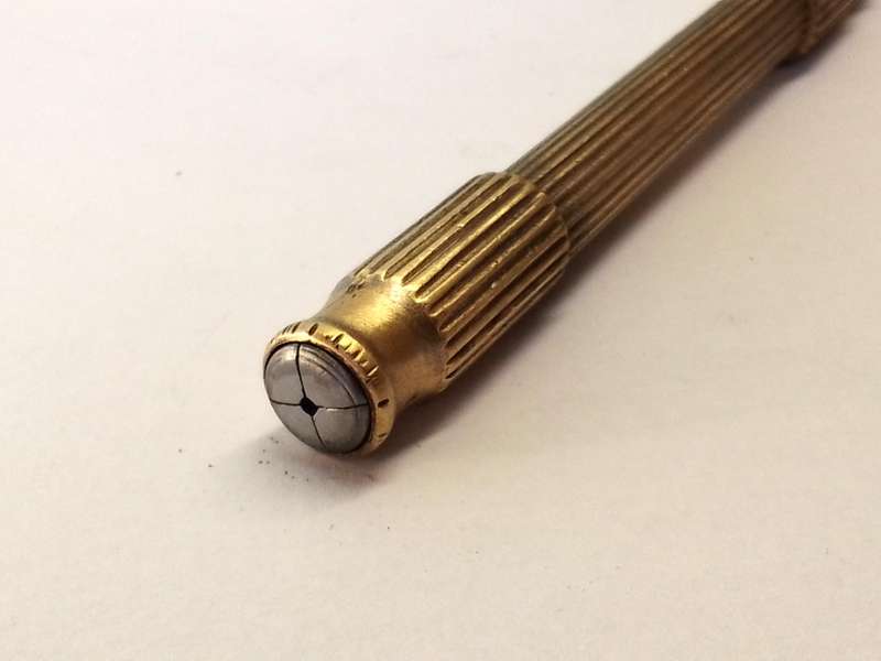 Watchmakers double ended pin vise