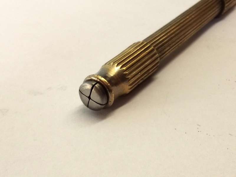 Watchmakers double ended pin vise