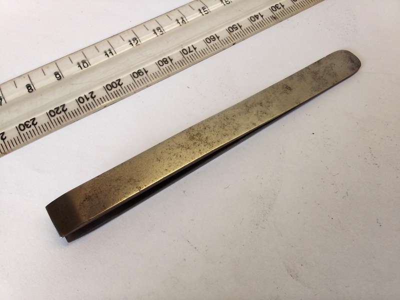 Watchmakers flat end tweezers