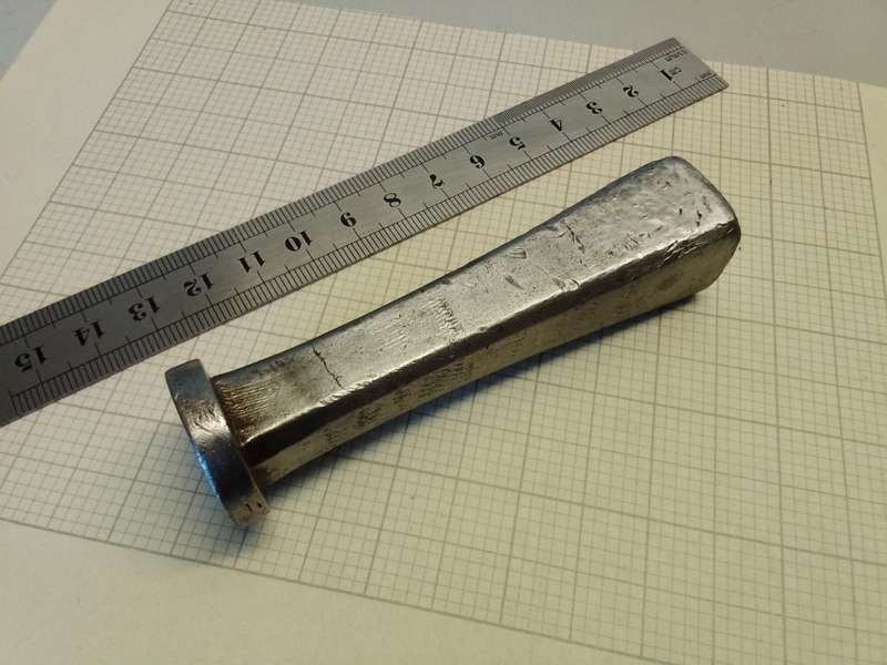 Watchmakers/jewelers upright anvil