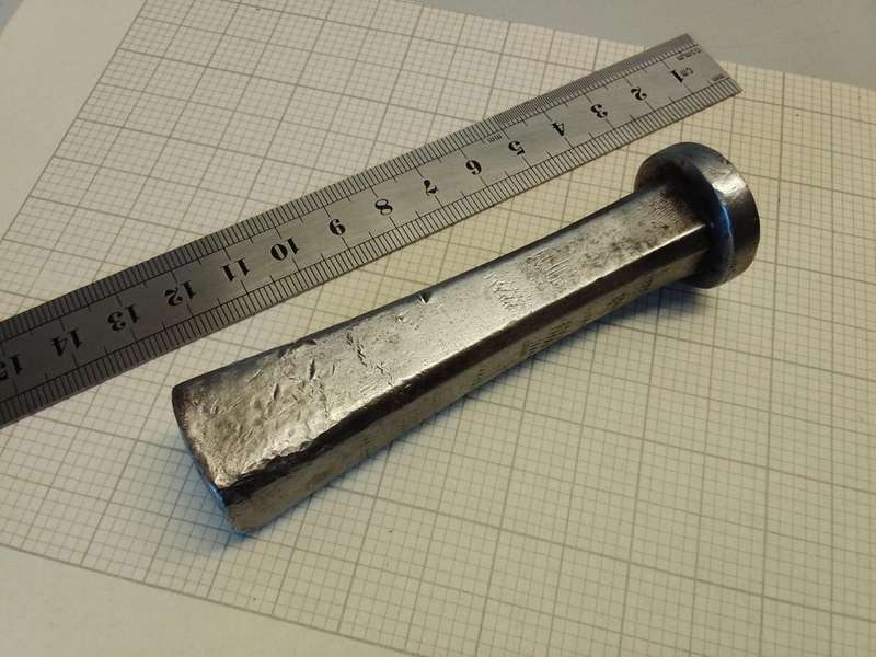Watchmakers/jewelers upright anvil