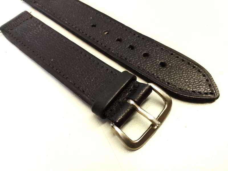 18mm Moroccan goatskin leather strap