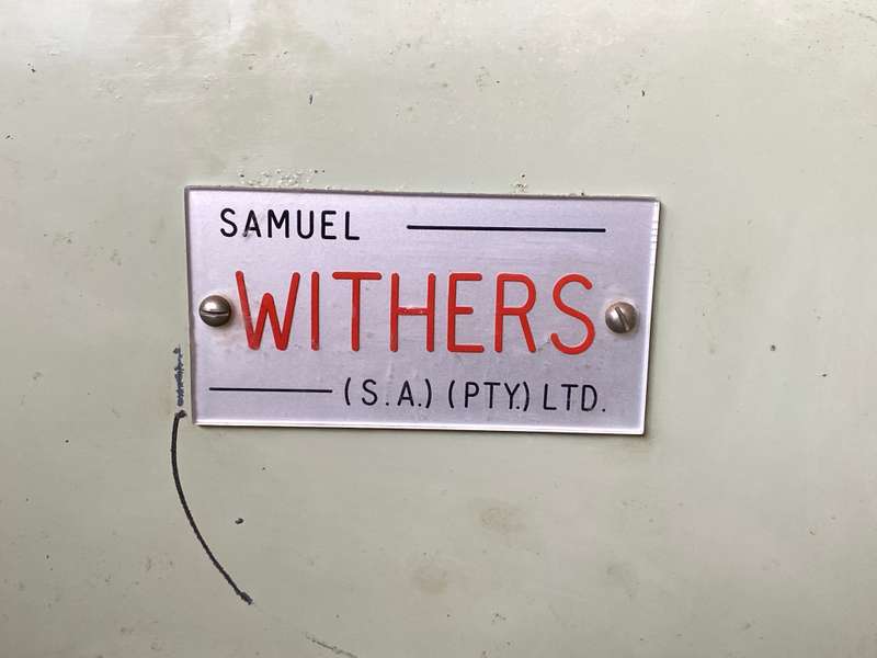 Samuel Withers vintage safe