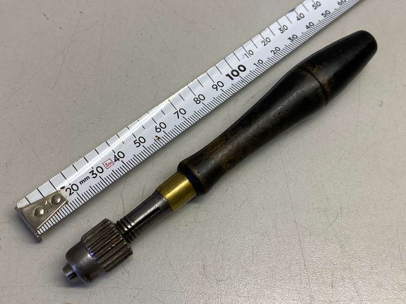 Big hand pin vise