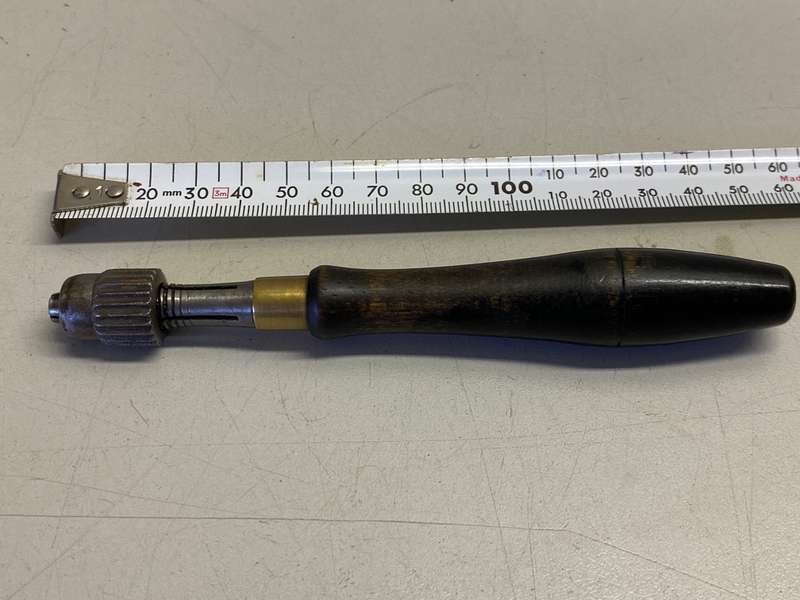 Big hand pin vise