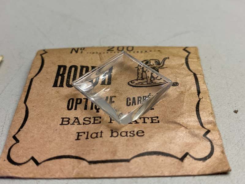 ROBUR - 20mm square watch crystal
