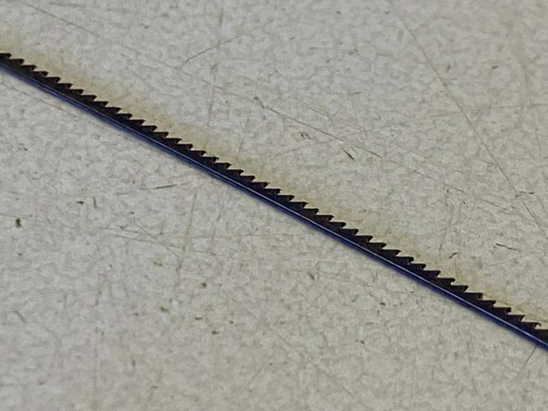 Blades for watchmakers/jewelers hand saw - 12 pieces