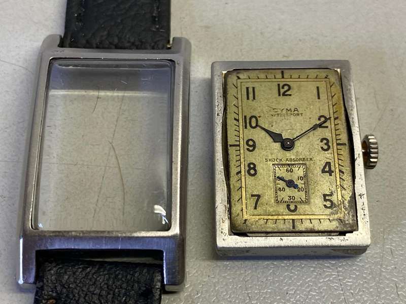 CYMA - antique tank watch - parts/repair