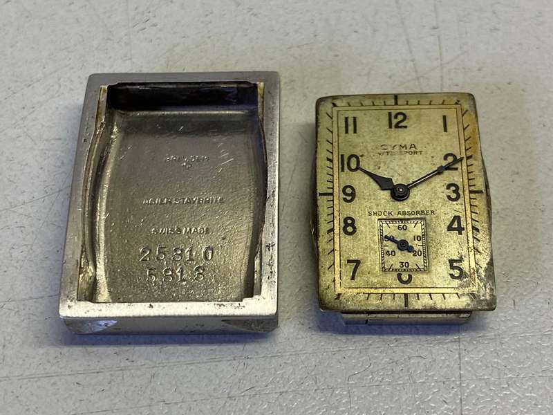CYMA - antique tank watch - parts/repair