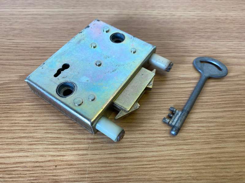 Mortice lockset for sliding security gate