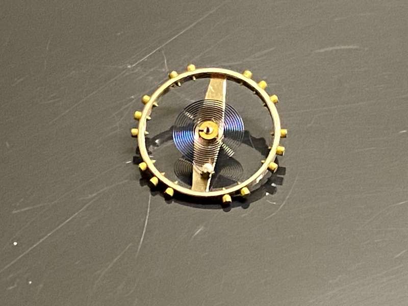 A. Schild - balance wheel for triple calander bumper movement - AS 1315