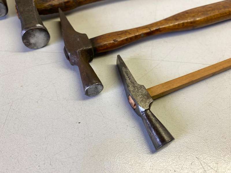 Watchmaker/jeweler/hobbyist hammers x 4