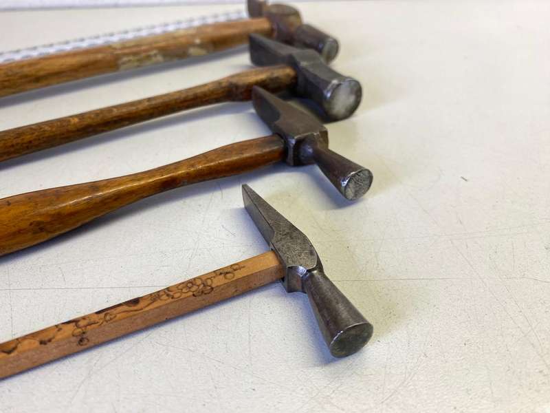 Watchmaker/jeweler/hobbyist hammers x 4