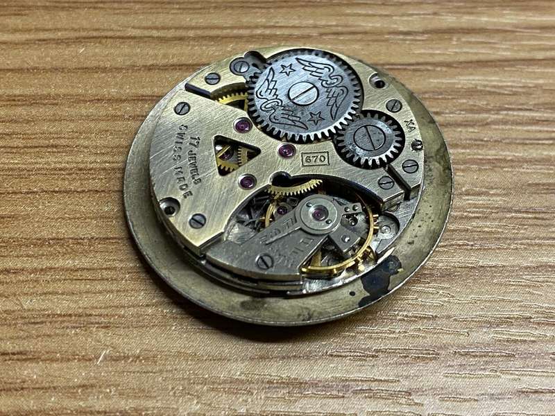 ROTARY - caliber 670 movement - parts/repair