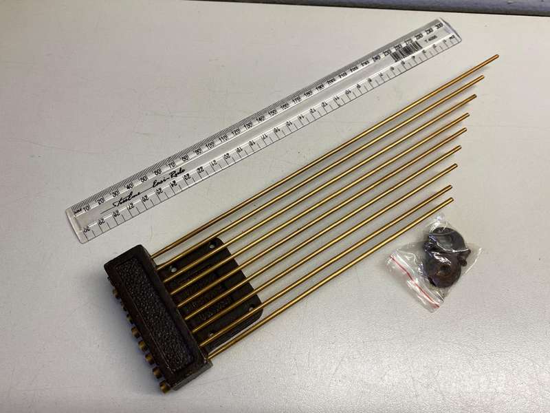 9 rod clock chimes