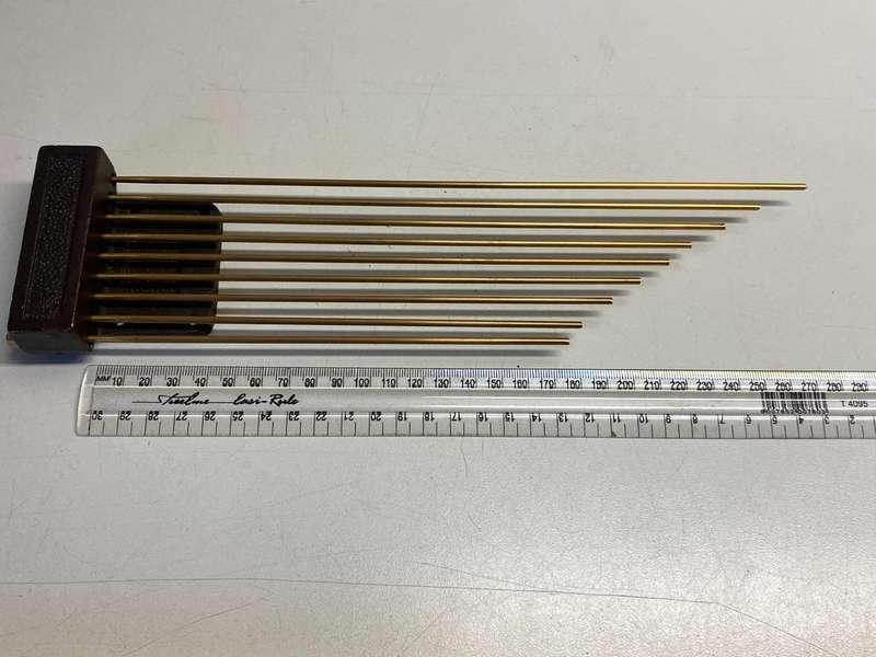 9 rod clock chimes