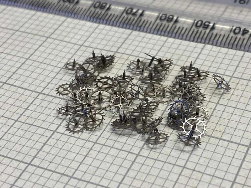 Watch escape wheels - 50+ pieces